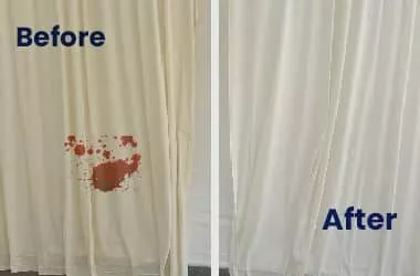 Curtain Stain Removal Service